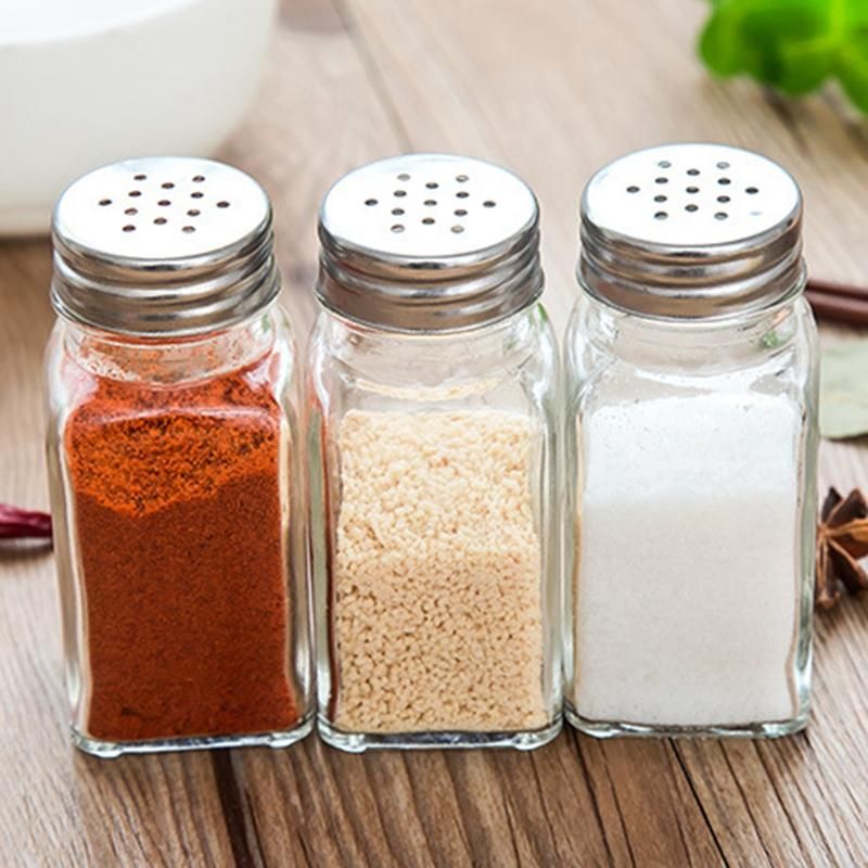 2021 Kitchen Gadget Glass Spice Bottle Seasoning Box Pepper Bottle