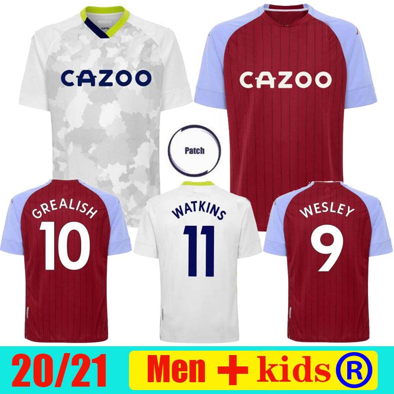 2020 20 21 Aston Villa SOCCER JERSEY HOME 2020 2021 ...