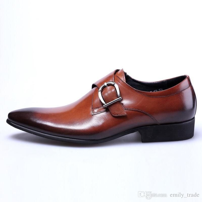 Men'S Dress Shoes Formal Men Business Casual Oxford Shoes For Men ...