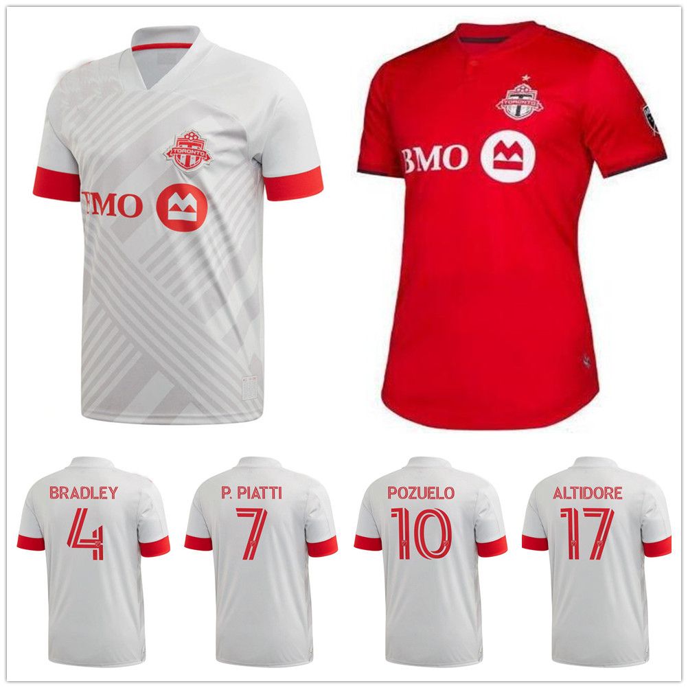 2021 20 21 Toronto FC Soccer Jerseys 10 POZUELO ALTIDORE 4 ...