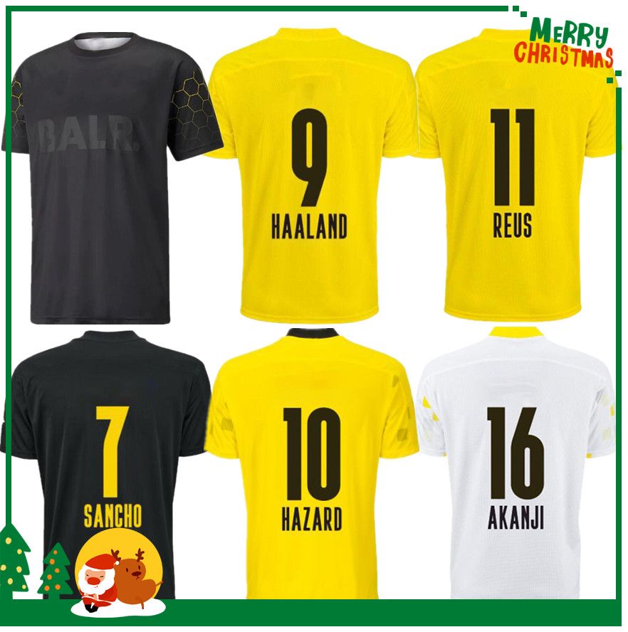 2021 20 21 HAALAND DORTMUND Soccer Jersey 2020 2021 SANCHO ...