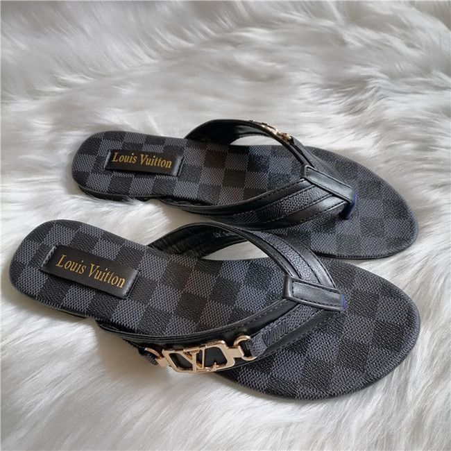 lv flip flops mens