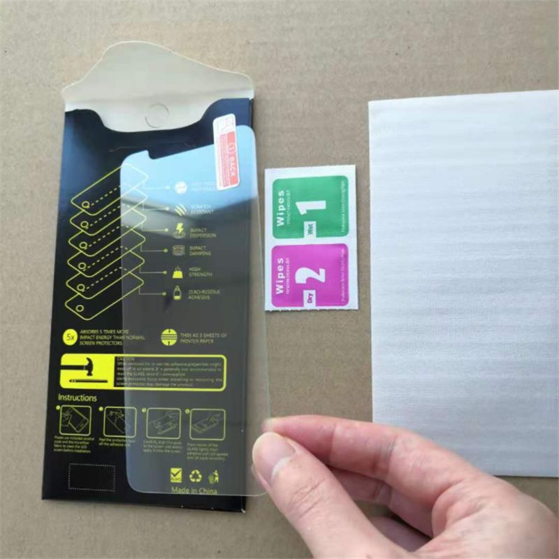 Screen Protector Tempered Glass for iPhone 12 mini pro max 11 XR XS 7 8 Plus Samsung LG Protectors Film with Paper Box