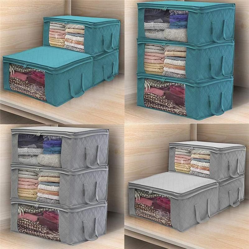 Folding Storage Box Dirty Clothes Collecting Case Non Woven Fabric With ...