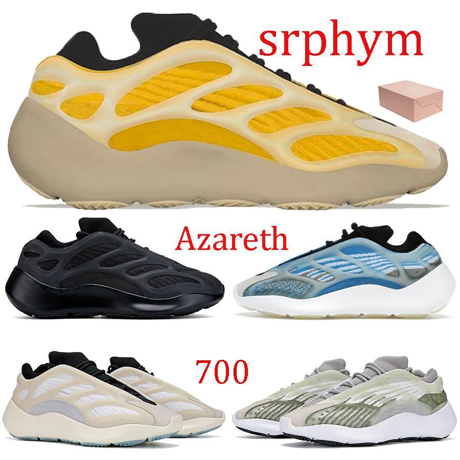 New Srphym 700 V3 Azareth Glow In The Dark Running Shoes Alvah Azael Skeleton Reflective 