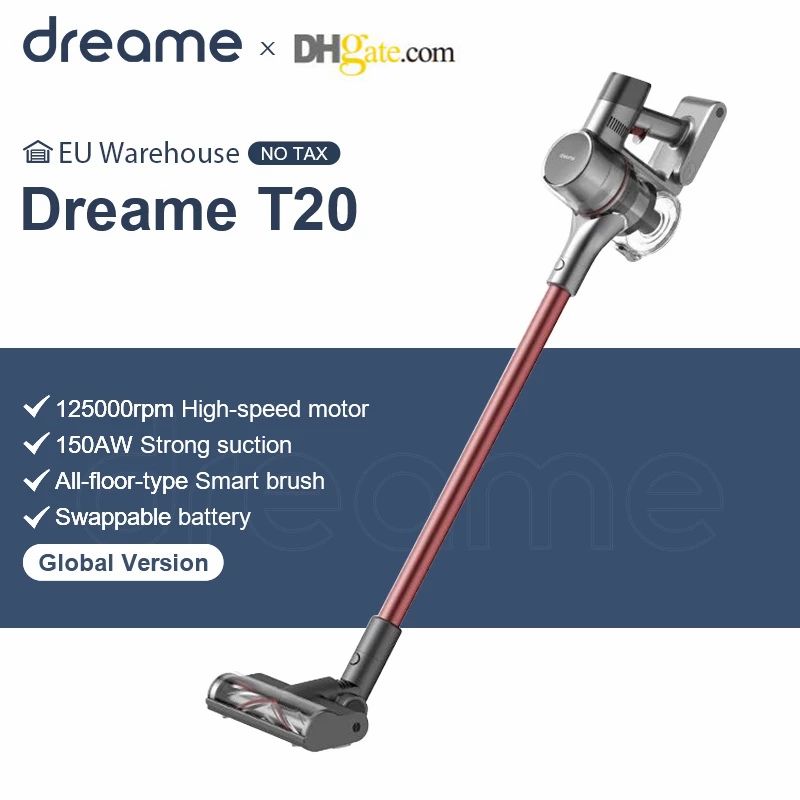 2021 Dreame T20 Handheld Cordless Vacuum Cleaner 25kPa Strong Suction