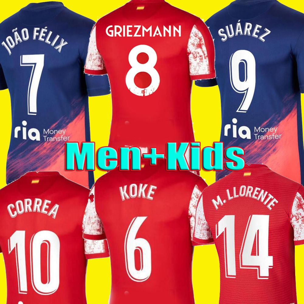 Soccer Jerseys Online Sale 2021 2022 Soccer Jersey Camisetas Football Shirt Men Jerseys Kids ...