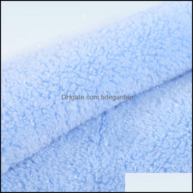 fashion 800pcs 25*25cm Washcloth Soft Pure Colour Face Towel Coral Fleece Children Water Uptake Towels Outdoor Travel Towel T500475
