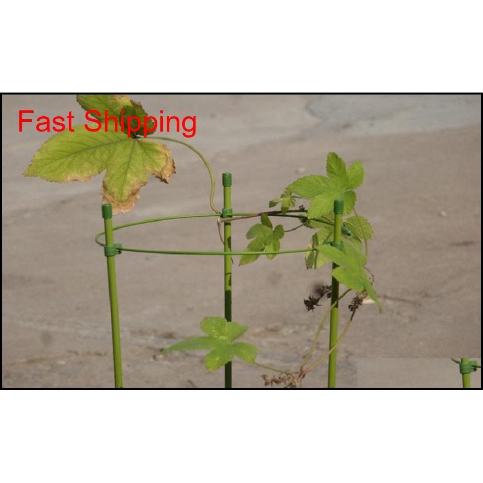 2021 Height 45/60/75cm Metal Plastic Plant Supporter