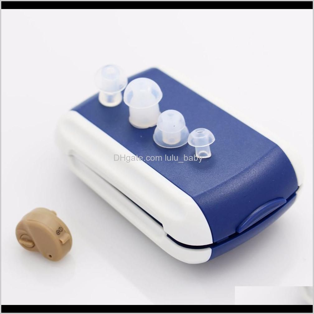 new best sound in-ear amplifier super mini hearing aid aids device adjustable tone personal ear care tools high quality gift
