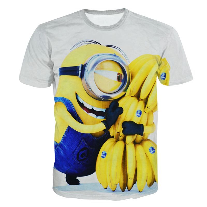 Alisister Cartoon Despicable Me Minion T Shirt Printed Funny Men Women 3d Casual Minions Shirts Harajuku Tshirt Tops Tee Best