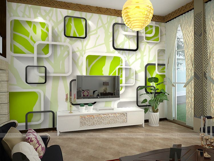 3D Wall Painting 3d brief tv wall painting seamless large mural sofa wall painting 3D Wall Painting 3d brief tv wall painting seamless large mural sofa wall painting