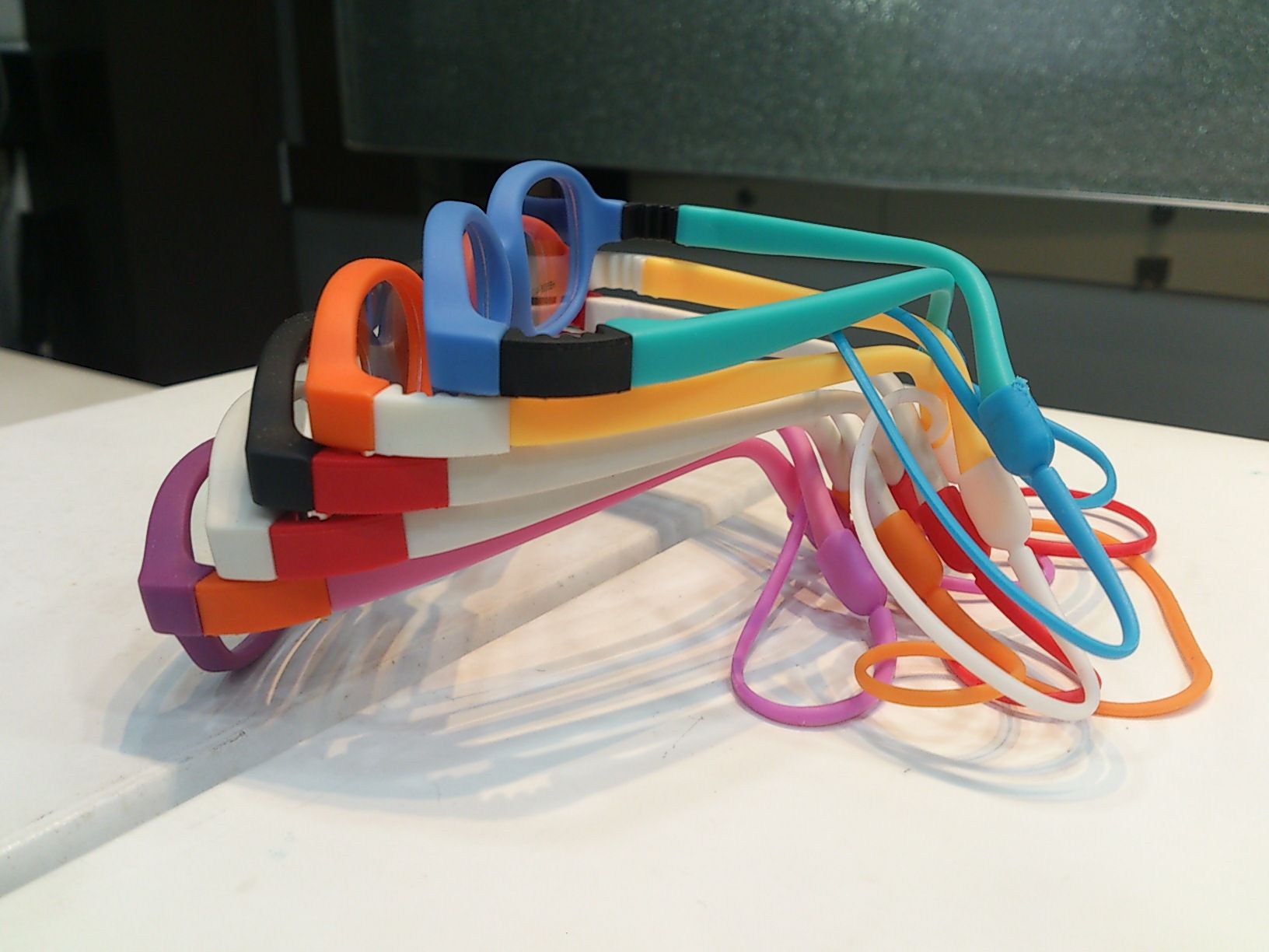 Children Safety Bendable Glasses Frame With Silicone Headband Strap Children Safety Bendable Glasses Frame With Silicone Headband Strap Cord Tr90 Kids Eyeglasses Multi Colors Eyeglass Frames For Women