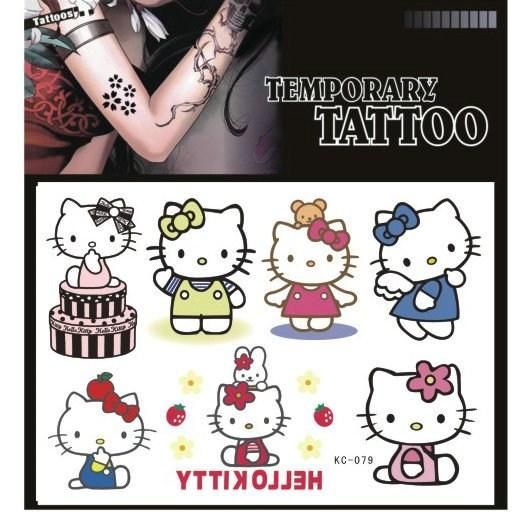 kids temporary tattoos colorful hello kitty tattoos sticker kids temporary tattoos colorful hello kitty tattoos sticker