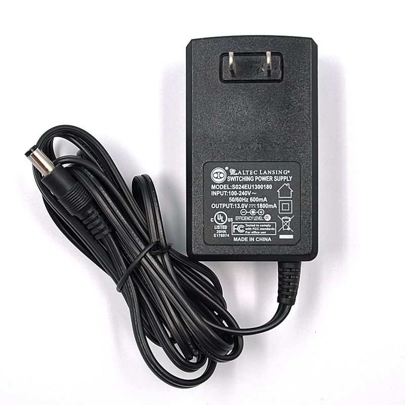 Original For Altec Lansing S024EU1300180 Power Supply AC Adapter Cord