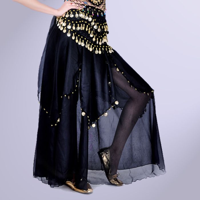 2015 Promotion NEW Elegant Bollywood Indian Skirts Belly Dance Costume