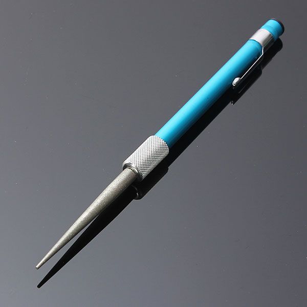 Fashion 3in1 Diamond Grit Sharpener Outdoor Hunting Fishing Pocket Knife Hook Pen-file Sharpeners Get Shar-p Blade