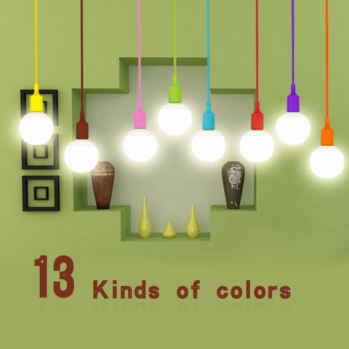 2018 13 Colourful E27 Silicone Led Lamp Holder Base Socket Diy 2018 13 Colourful E27 Silicone Led Lamp Holder Base Socket Diy Pendant Lights Droplight Bulb 100cm Cord For Decoration Lighting From Adairs 9 05 Dhgate