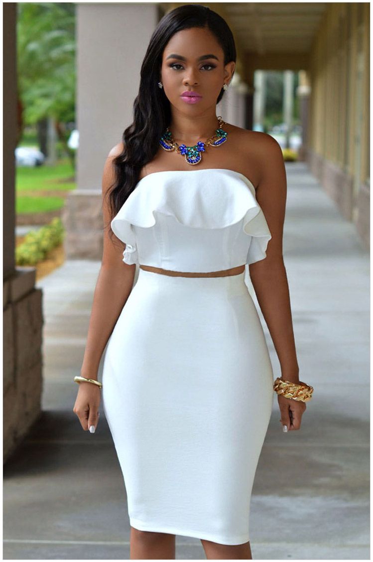 all white dresses for women