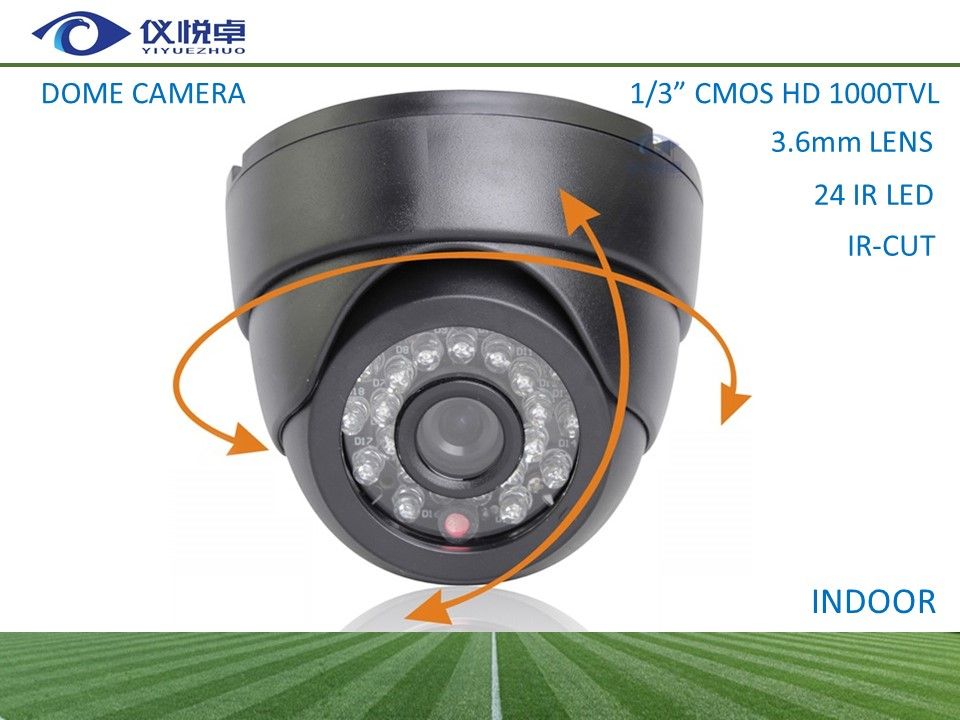 2020 Wholesale Security Camera 1/3 CMOS 1000TVL CCTV Camera Night
