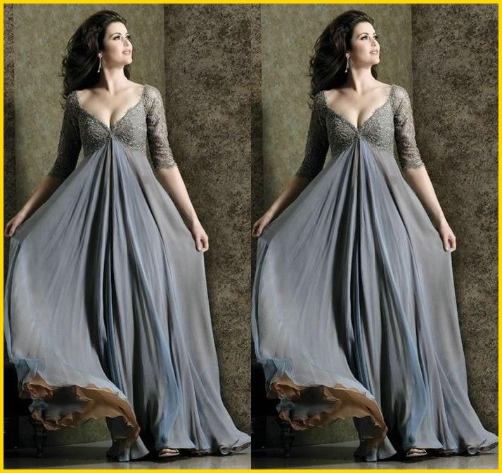 evening gown empire waist