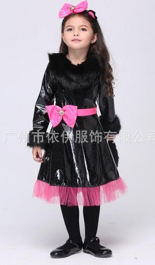 newest children halloween cute one piece dress cosplay cat girl sexy newest children halloween cute one piece dress cosplay cat girl sexy slender roleplay performance sexy costumes apparel polyeter uniform halloween costumes
