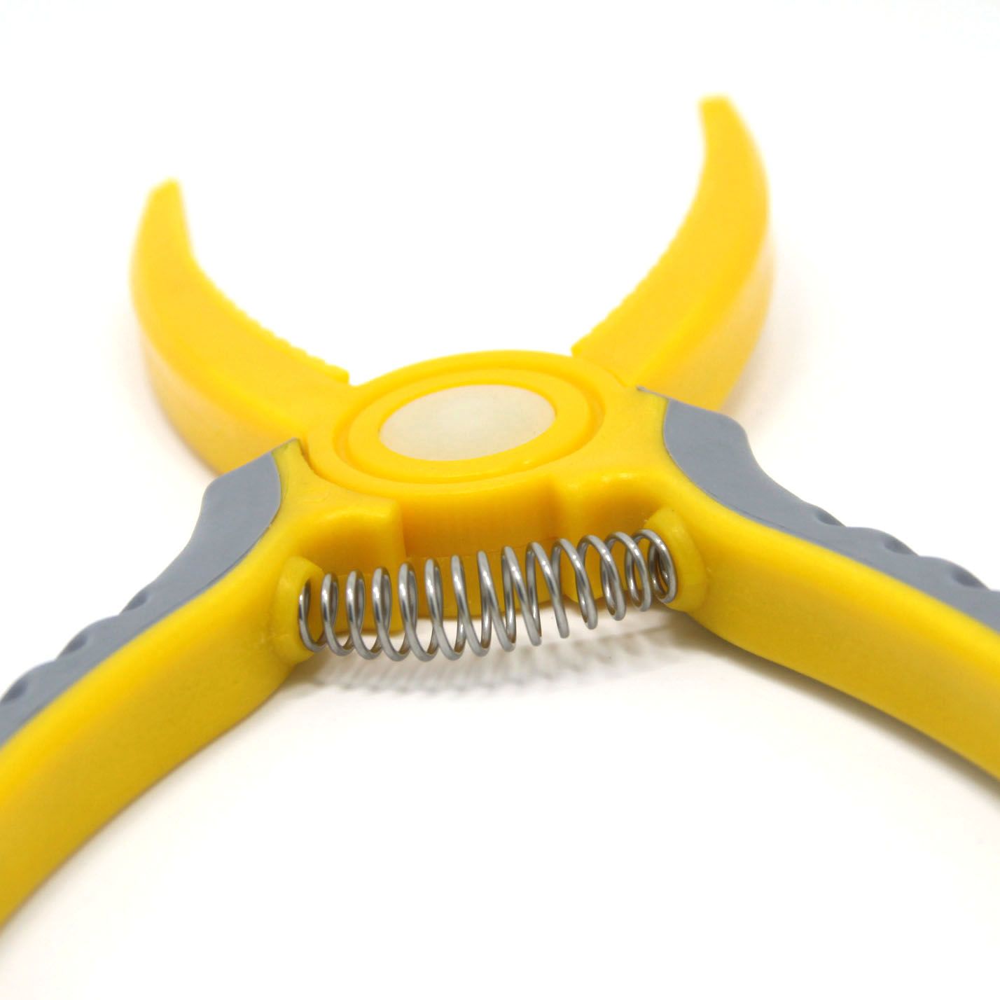 2021 SAMSFX Yellow Plastic Fishing Pliers Clamp Catch Tool Fish Grip Accessory With Lanyard Fish