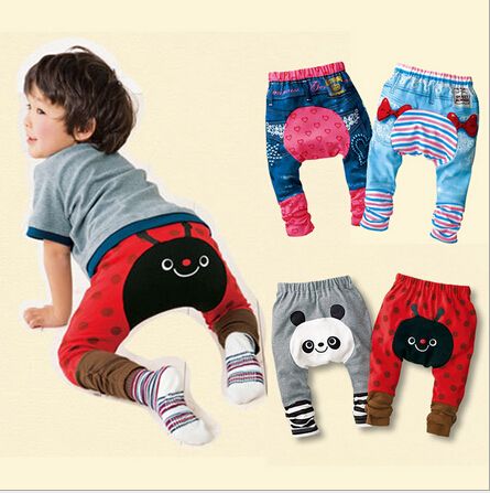 baby pp warm pants animal children legging trousers newborn cloth autumn kid wear boys spring clothing shipping