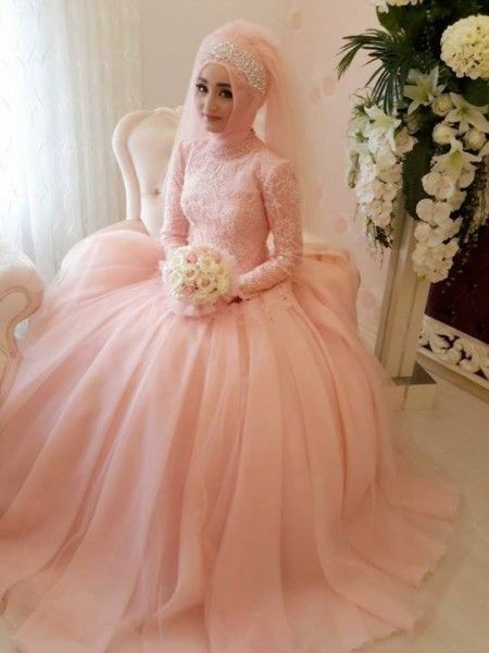Light Pink Wedding Dresses