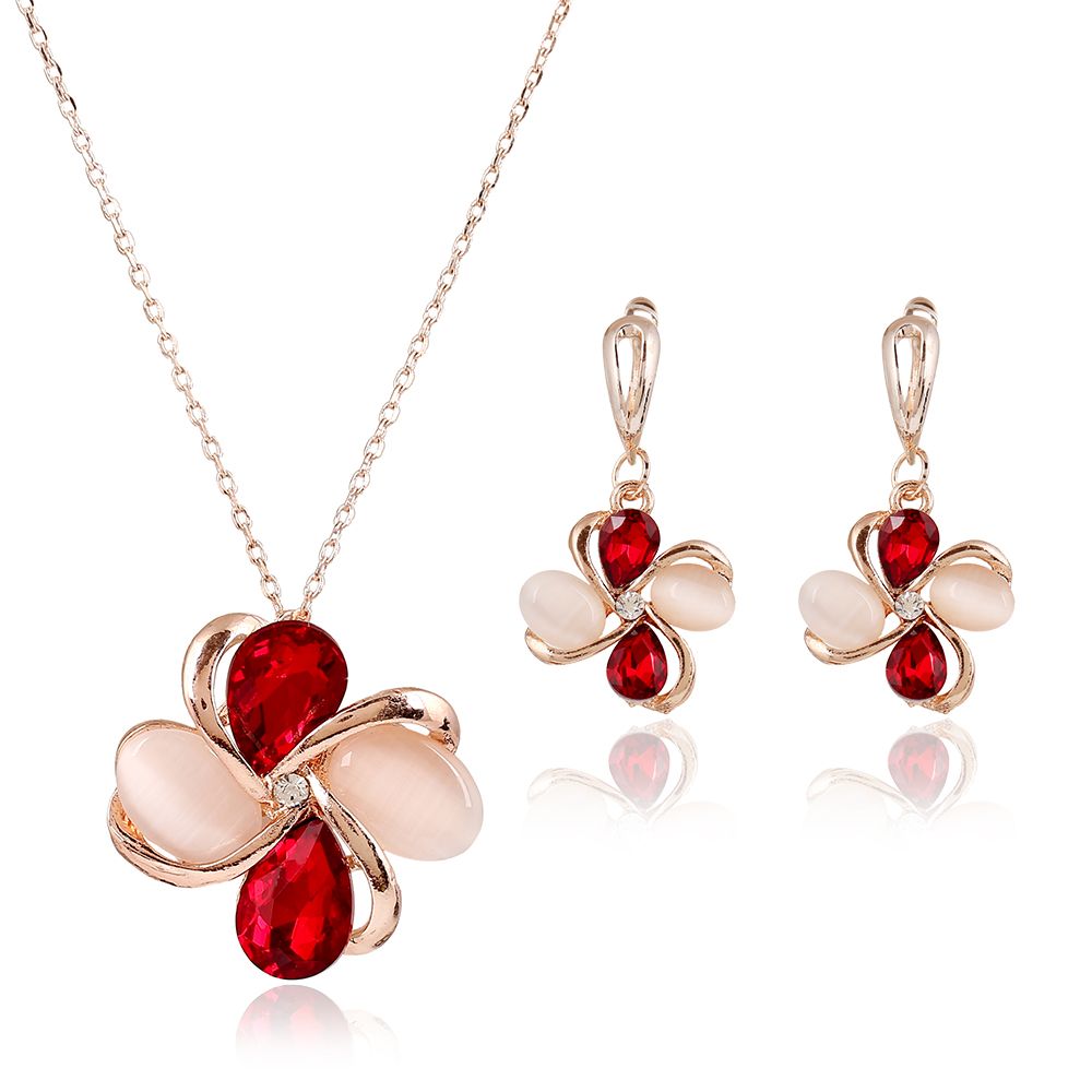 2021 Jewelry Sets For Bridesmaids Rose Gold Engagement Earrings And