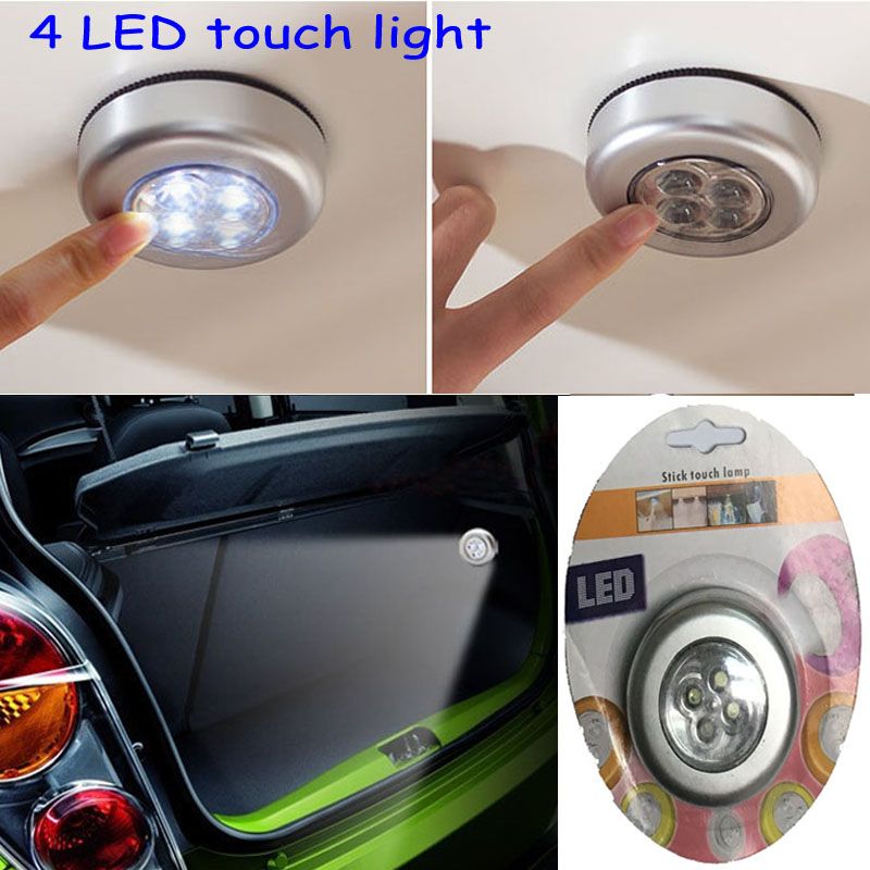 Wall Battery Trunk Outdoor Powered Lights Emergency Light Touch Car LED Lamp