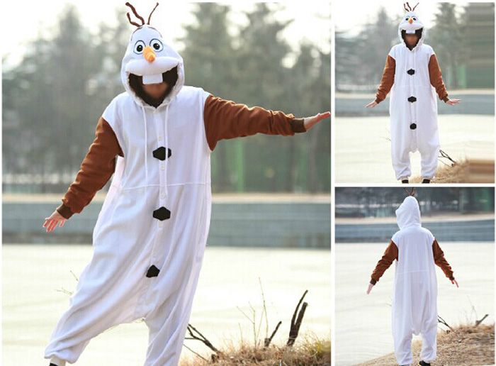Compra Vestido Animado De Vestuario Pijamas Frozen Olaf Snowman Cosplay  Blanca Mono Onesie Adulto Partido Pijamas Barato | Entrega Rápida Y Calidad  | Es.Dhgate