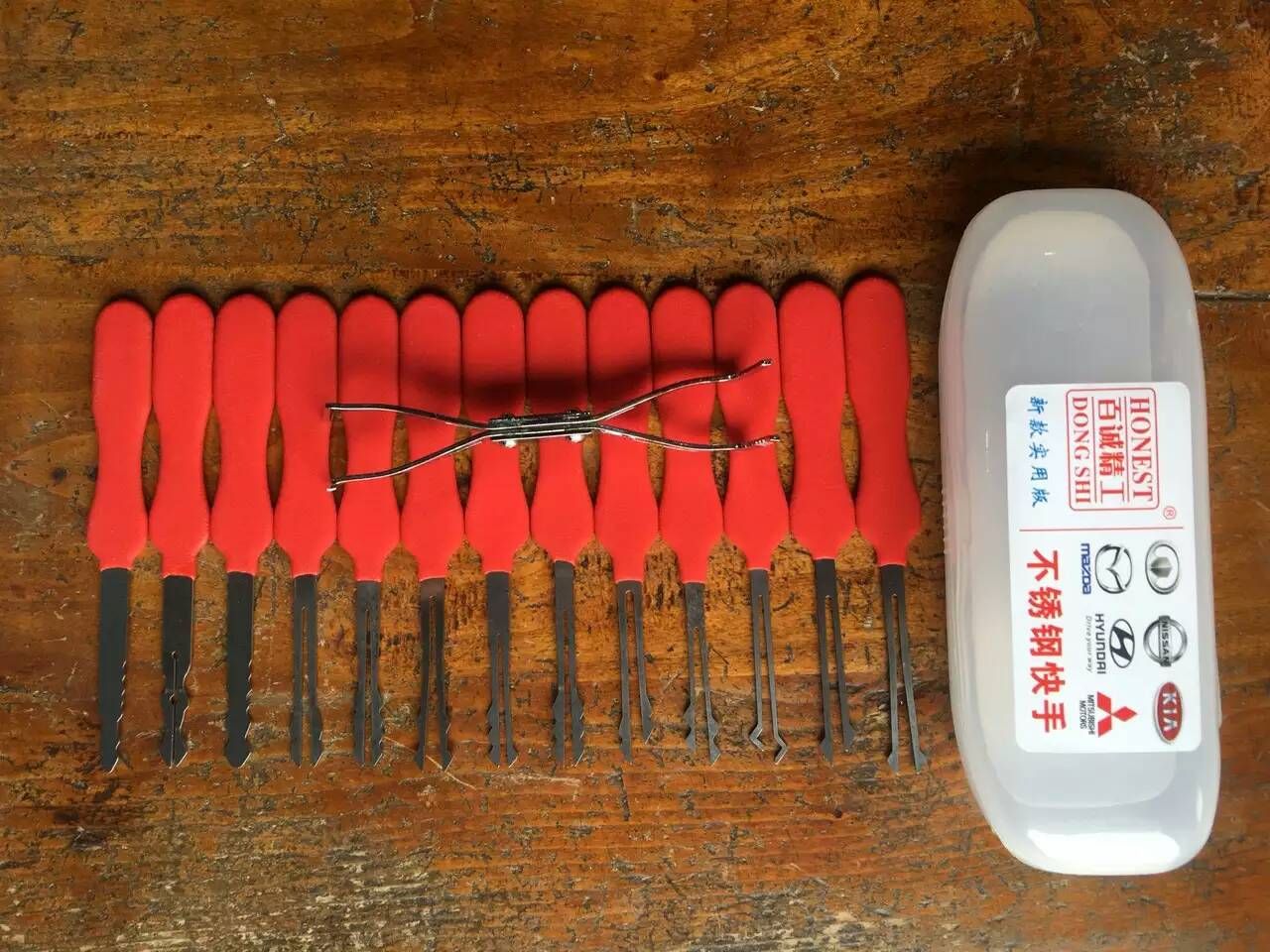 2015 Honest Auto Pick Stainless Steel Double Sided Auto Rakes Set Of