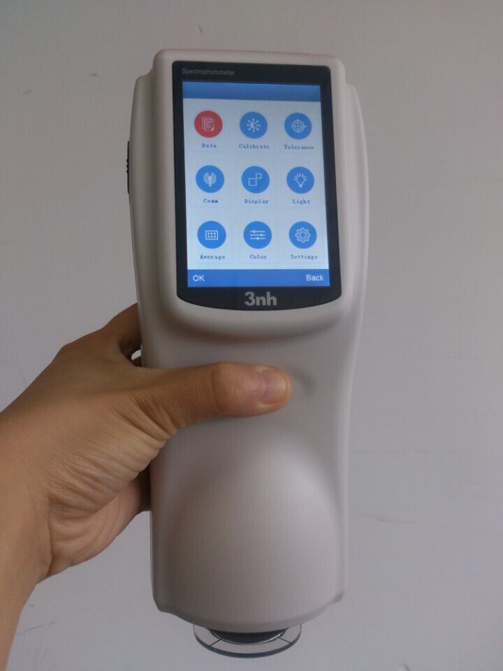 2018 400 700nm paint test equipment color spectrophotometer with cie spectrophotometer
