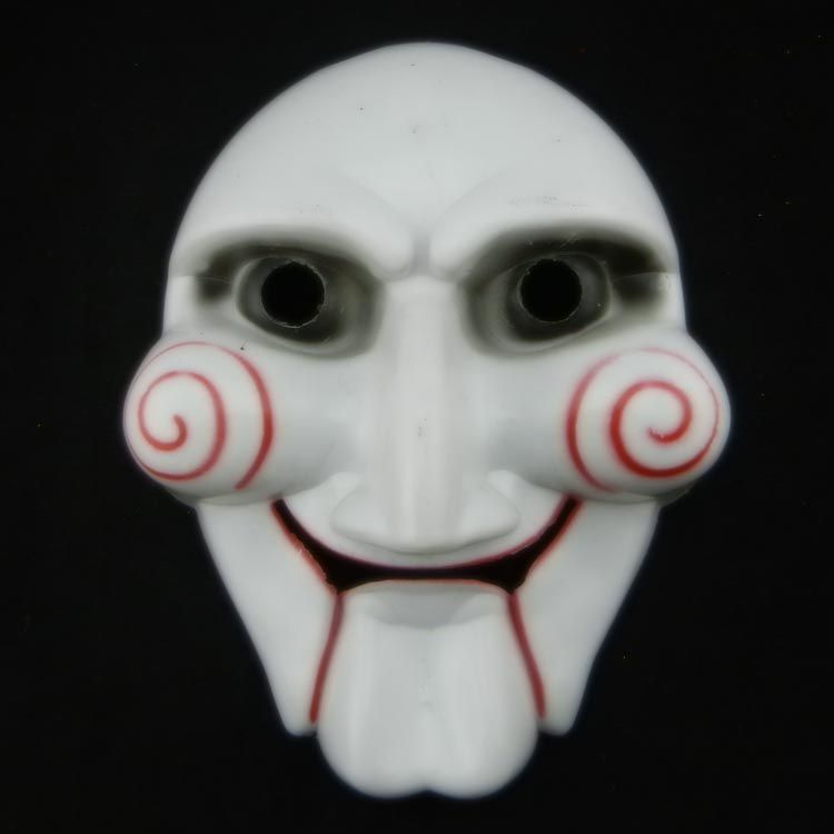 On Sale Saw Mask Horror Halloween Mask Puppet Masquerade Mask Chainsaw