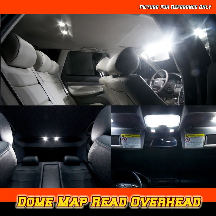 For 2009 2012 Audi A4 Or S4 B8 Car Canbus Interior Led Kit Dome Map License Plate Number Tag Side Door Light Error Free Lights Automotive Lights Car