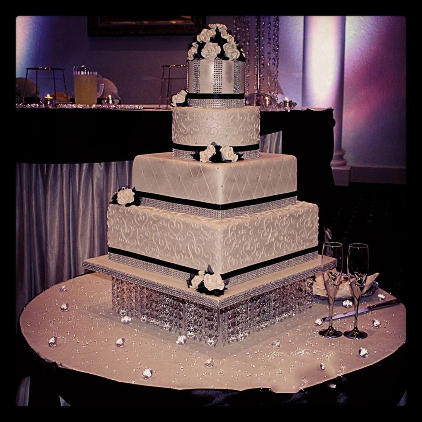 16 Diameter 8tall 40 Cm X 20 Cm Wedding Cupcake Stands With The