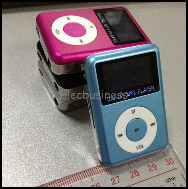 Colorful MINI Clip Music MP3 Player Support Micro SD/TF Slot With 3