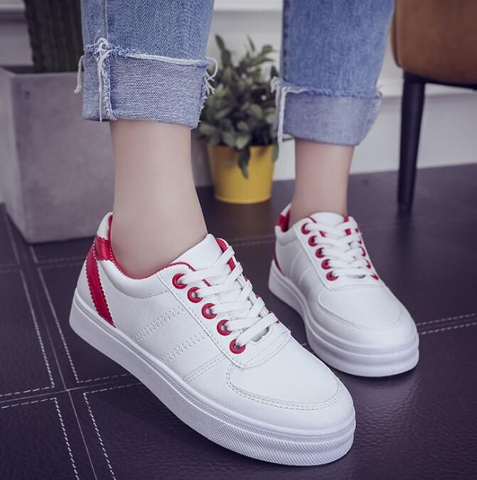 New Fashion Women Men Sports Shoes Concise Top Casual Flat Student