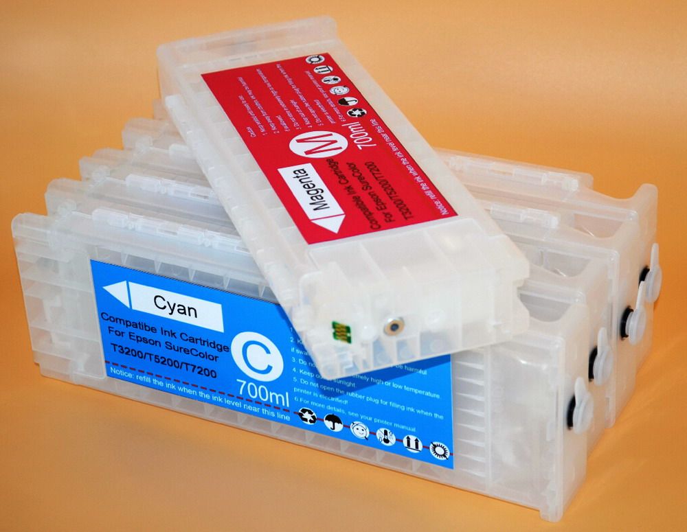 2020 Refill Ink Cartridge For Epson Surcolor T5200 Printer
