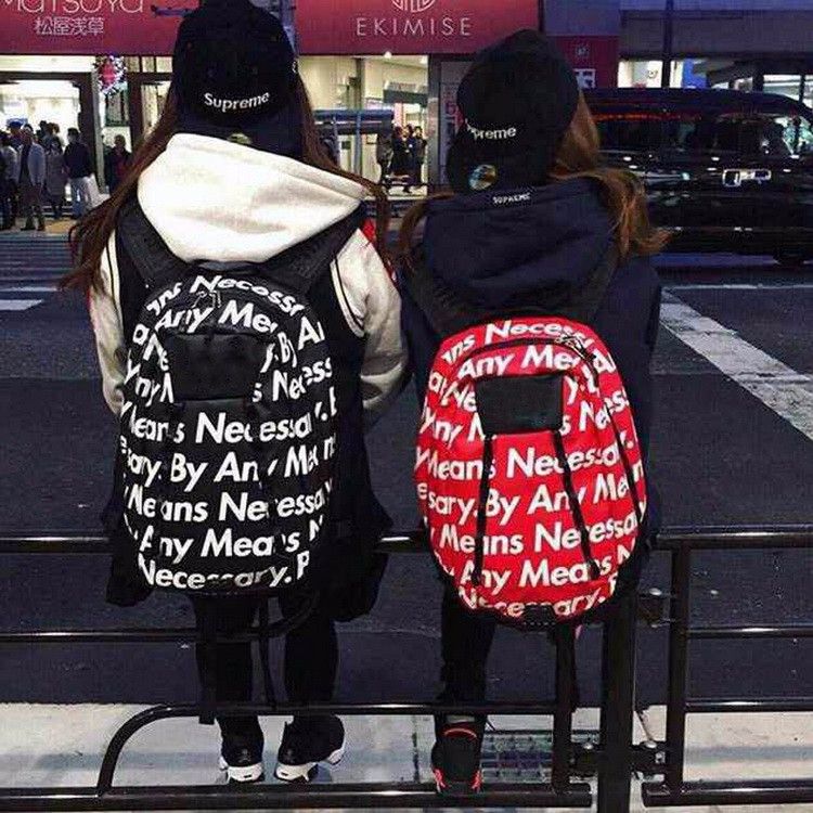 by any means necessary backpack