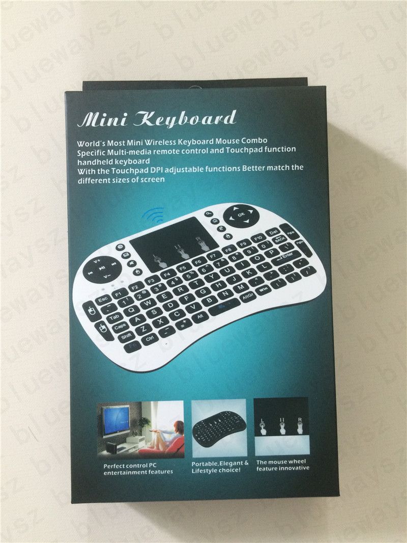 2021 RII Mini I8 Fly Air Mouse 2.4G Mini Wireless Keyboard Mouse For M8