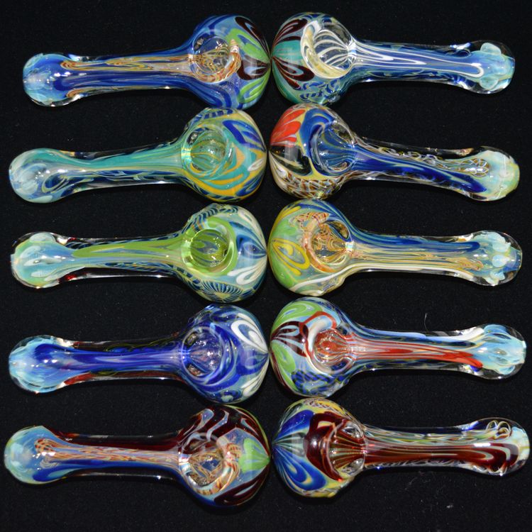 Shop Smoking Pipes Online, Oil Burner Glass Pipes Mini Delicate Swirl 4