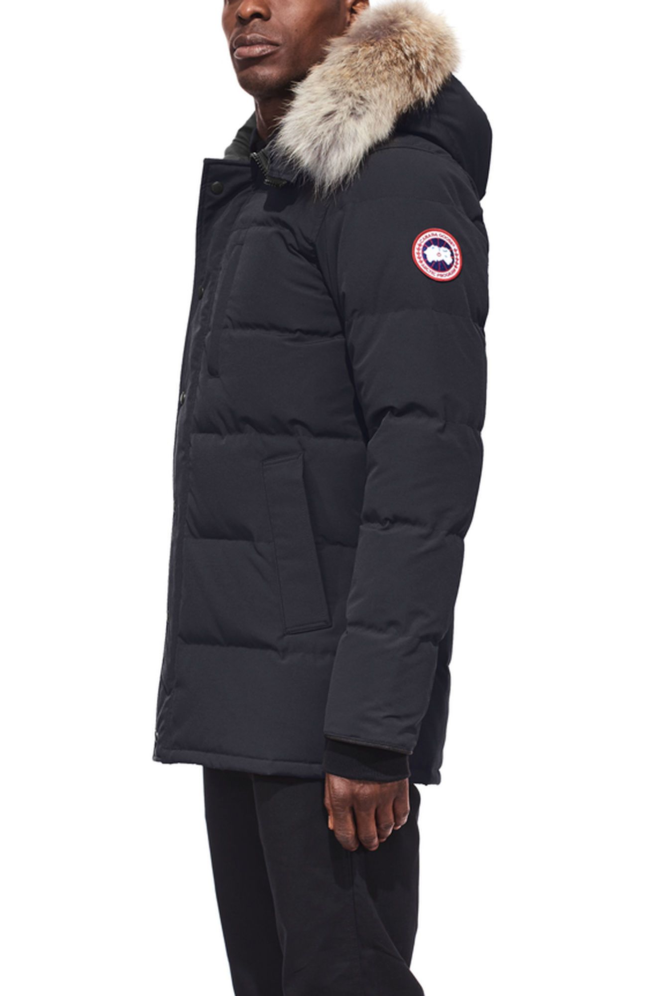 abrigo pluma de ganso