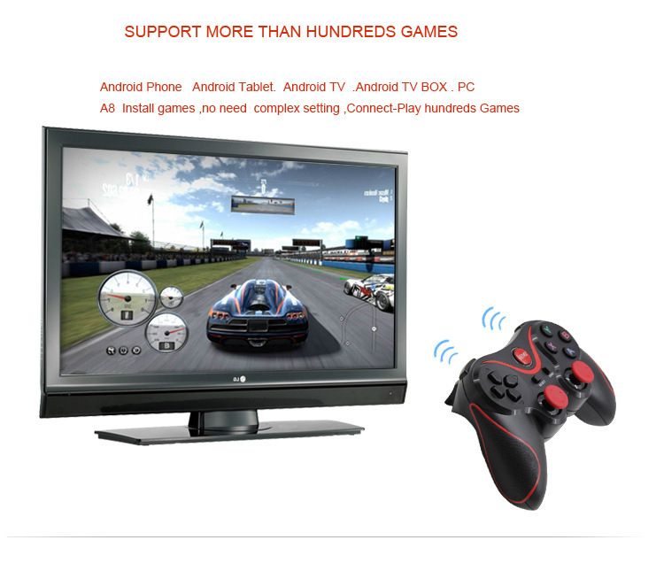 Remote Gamepad Bluetooth Remote Controller Wireless Game Controller For