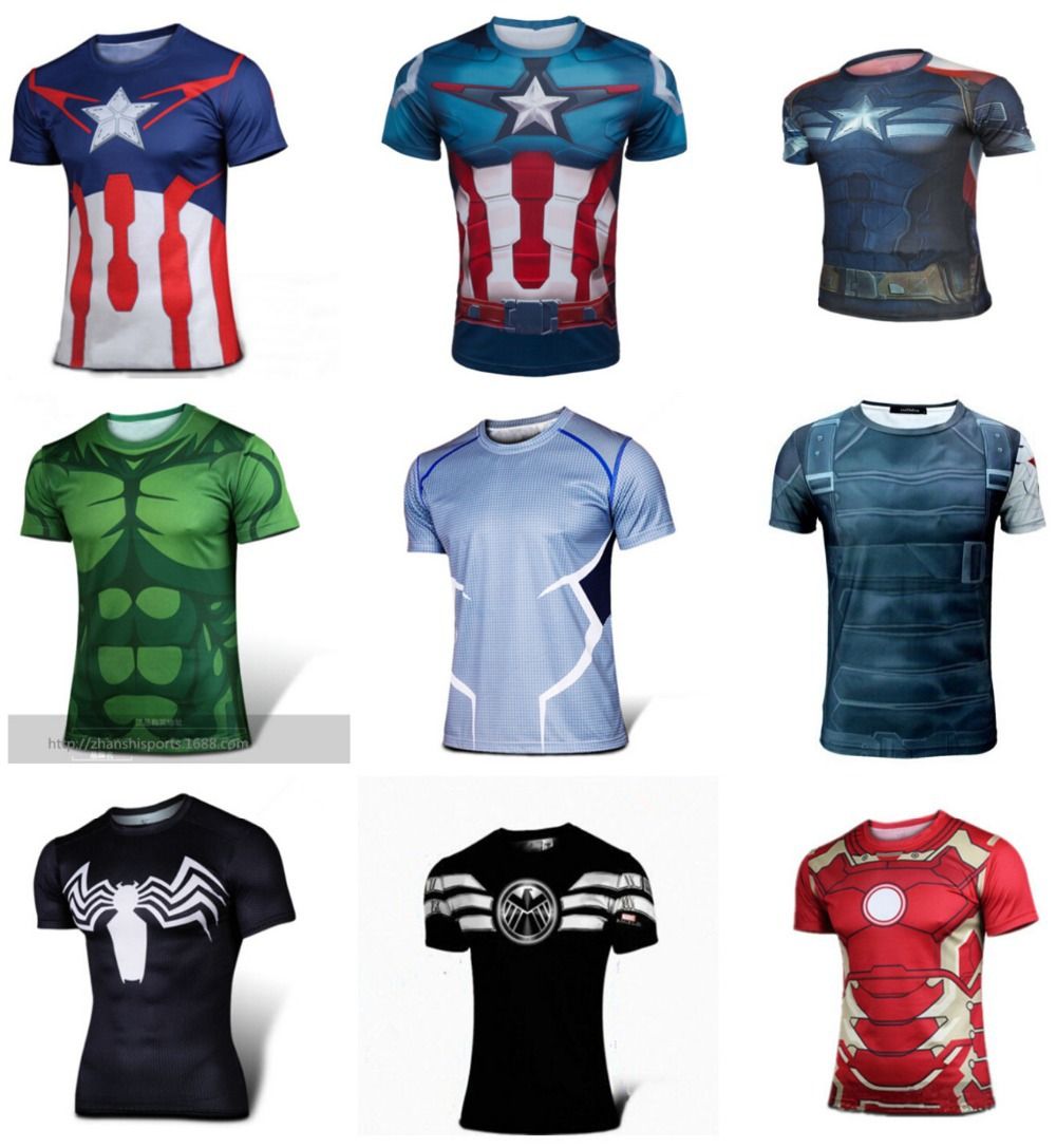 Mens Superhero Shirts Looking to wrangle up all of our superhero t-shirts in one glorious spot? Then take a look at the mother-load with our superhero t-shirts for men section!