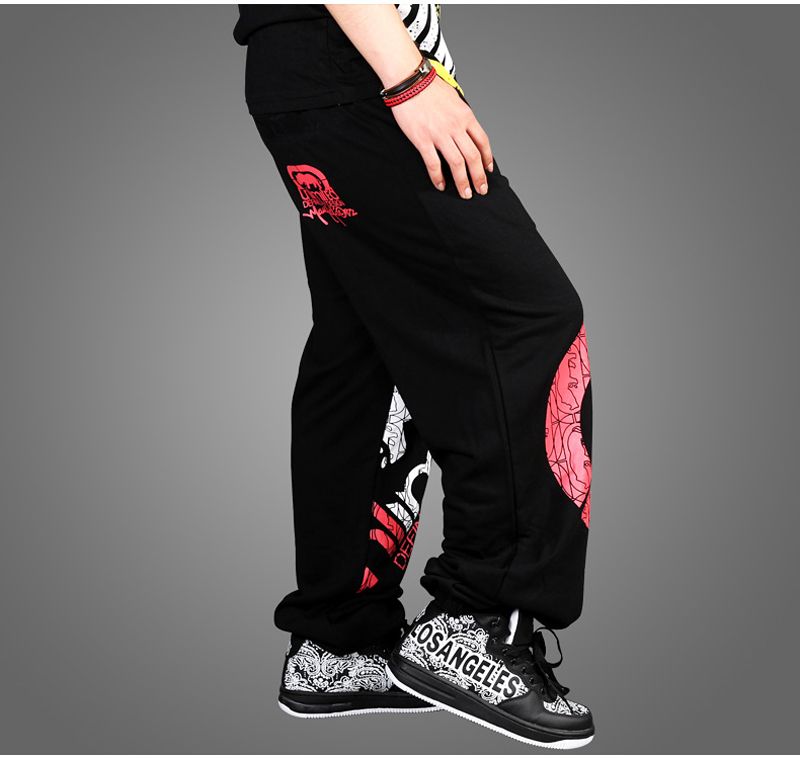 Fashion Men's Hip-Hop Track Pants Skate Rap