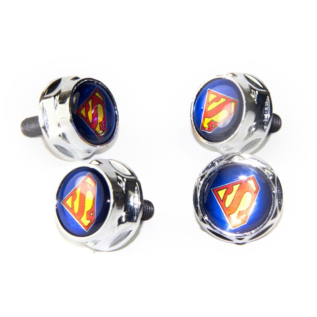 4pc / set Universal Superman Kfz-Kennzeichen Nuts Bolzen Schrauben für alle Modell Lexus Infiniti Benz Chevrolet Cadillac Mercede Benz Standard ... 4pc / set Universal Superman Kfz-Kennzeichen Nuts Bolzen Schrauben für alle Modell Lexus Infiniti Benz Chevrolet Cadillac Mercede Benz Standard ...