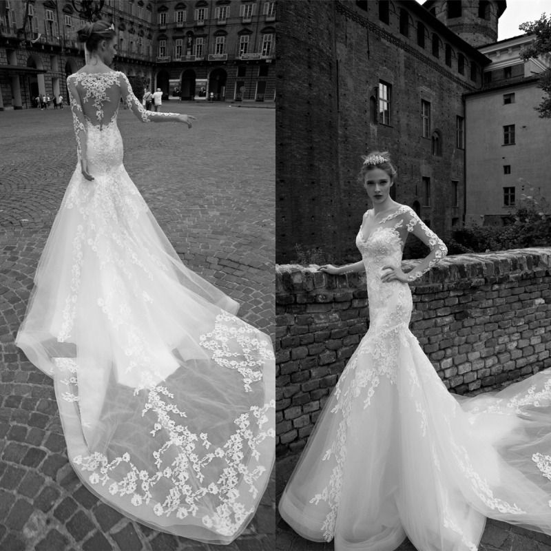compre ilusión pura vestidos de boda de la sirena 2016 vestidos de