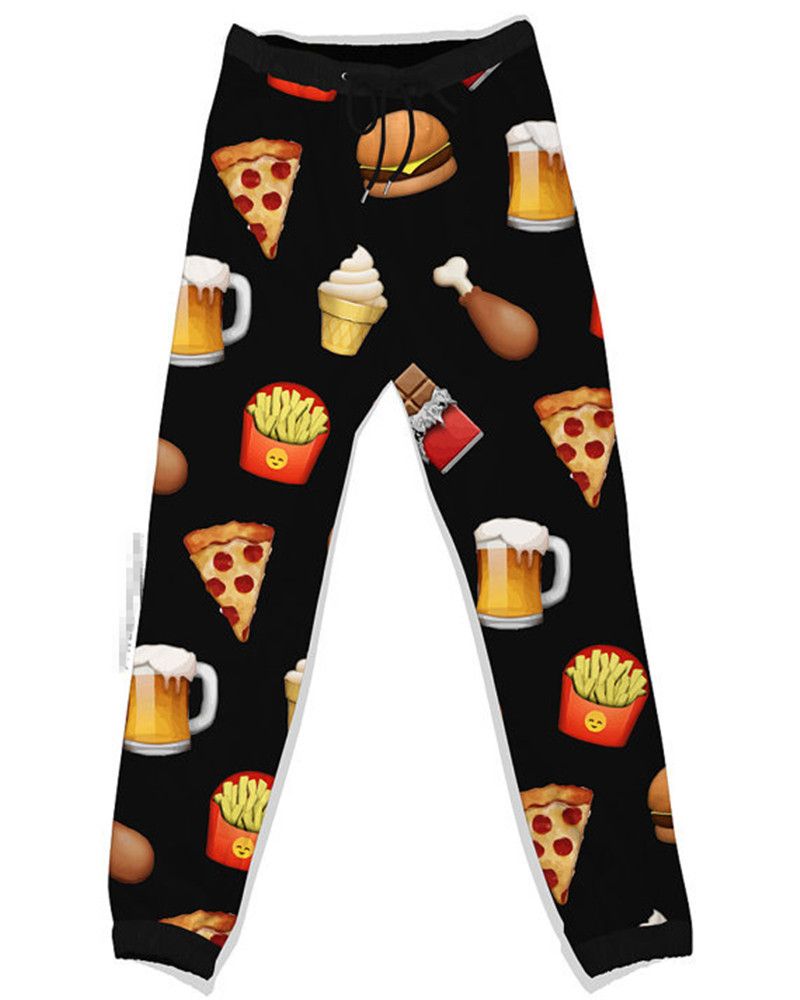 emoji jogger pants